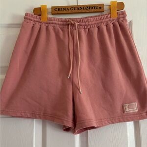 Women's Pink Casual Shorts
